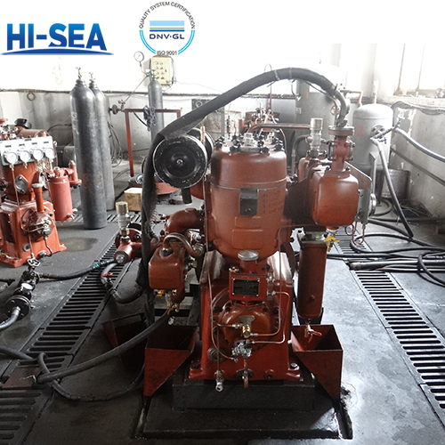 Test for marine air compressors